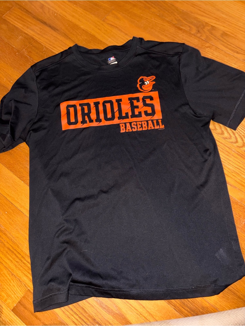 Baltimore Orioles Black & Orange Short-Sleeve Baseball Tee